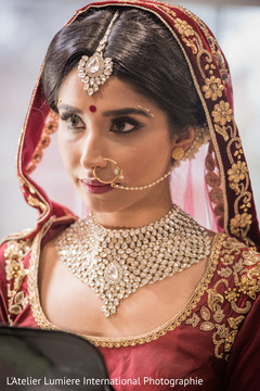 Lovely indian bride getting ready Lovely indian bride getting ready