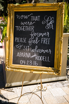 Elegant Indian wedding chalkboard sign. indian wedding sign,floral and decor,planning and design