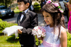 Adorable indian flower girl and ring bearer boy Adorable indian flower girl and ring bearer boy