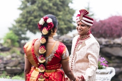Indian wedding first look scene first look photography,indian groom fashion,indian bride fashion