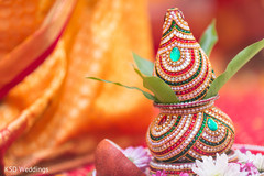 Creative decorated coconut indian wedding ceremony,indian wedding ceremony photography