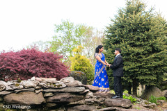 Fairy tale indian couple's capture outdoor photography,indian bride reception fashion,indian groom suit