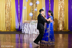 Dreamy indian bride and groom's first dance indian wedding reception,indian wedding reception photography,indian bride and groom