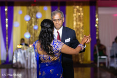 Elegant indian bride dancing with her father indian wedding reception,indian wedding reception photography,indian bride fashion