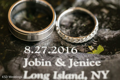 Indian bride and groom's wedding rings Indian bride and groom's wedding rings