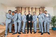 Stylish Indian groom and groomsmen outfits. Stylish Indian groom and groomsmen outfits.