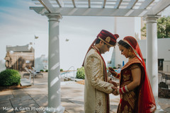 Heartwarming "first look moment" capture. Heartwarming "first look moment" capture.