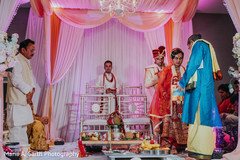 Traditional Indian wedding ceremony ritual. indian wedding ceremony,indian bride and groom,mandap