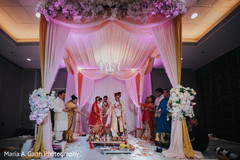 Gorgeous mandap decor. indian wedding ceremony,indian bride and groom,mandap,floral and decor