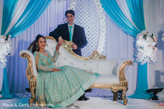 Indian wedding Fairytale affair portrait. indian wedding reception,indian wedding decor,indian bride and groom
