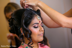 Indian bride getting ready Indian bride getting ready