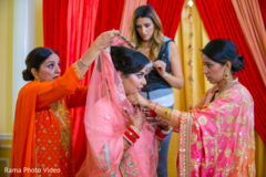 Indian bride getting ready Indian bride getting ready