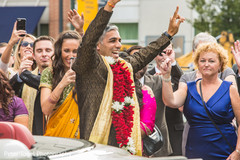 Indian groom procession. Indian groom procession.