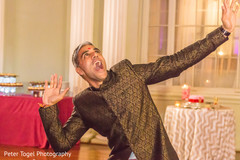 Fun Indian groom photography. indian wedding reception,indian wedding groom