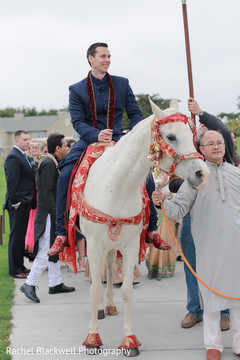 Groom riding baraat horse Groom riding baraat horse