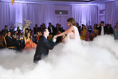 Starry Night Themed Indian Wedding Reception Starry Night Themed Indian Wedding Reception