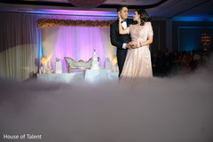 Indian Lovebirds magical first dance. indian wedding reception,dj,indian bride and groom
