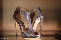 Splendid Indian bride glittering shoes. indian bridal fashion,indian bridal shoes