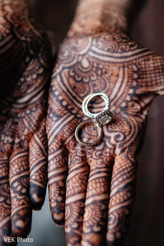 Delightful wedding rings photography. bridal mehndi,henna,wedding rings