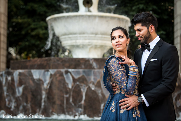 indian wedding gallery,indian bride and groom,outdoor photography