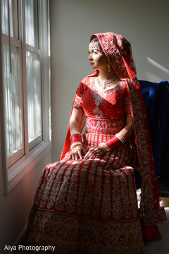 Stunning indian bride ready for wedding ceremony Stunning indian bride ready for wedding ceremony