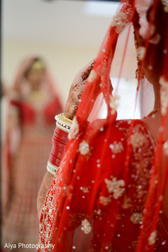 Stunning indian bride in her ceremony lengha Stunning indian bride in her ceremony lengha