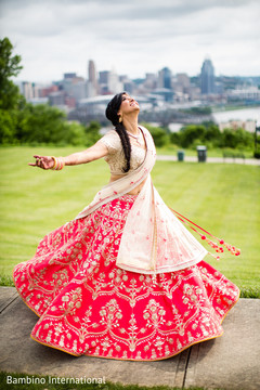Adorable indian bride posing for photo shoot ndian bride fashion,indian wedding gallery,outdoor photography,indian bridal jewelry