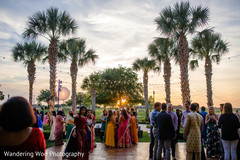 Outdoor sangeet party Outdoor sangeet party