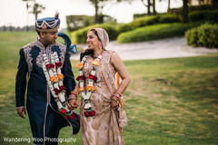 Lovely indian couple walking at their wedding venue indian wedding,bridal fashion
