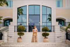 Gorgeous indian bride in golden lengha bridal lengha,golden lengha,indian bride fashion