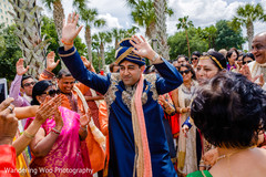 Indian groom enjoying pre wedding celebrations Indian groom enjoying pre wedding celebrations