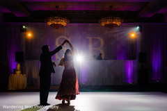 Romantic indian newlyweds first dance Romantic indian newlyweds first dance