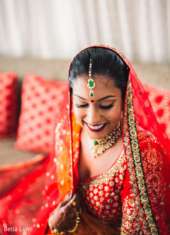 Marvelous indian bride's makeup indian bride fashion,bridal jewelry,indian wedding gallery
