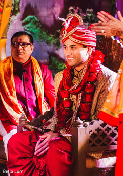 Elegant indian groom waiting for bride Elegant indian groom waiting for bride