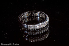 Bedazzled Indian wedding ring. indian bride accessories,bride jewelry set photography