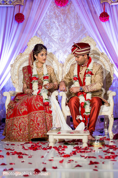 Fairytale Indian bride and groom. indian wedding ceremony,indian bride and groom