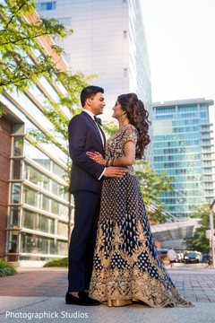 Flawless Indian bride and groom photography. reception fashion,indian bride and groom,indian wedding photography
