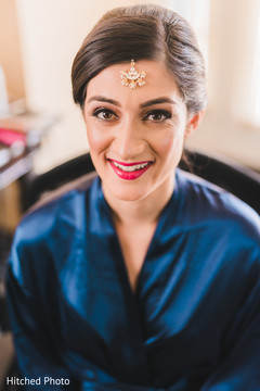 Lovely Indian bride's makeup. Lovely Indian bride's makeup.