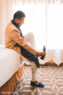 Indian groom footwear. Indian groom footwear.