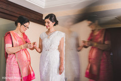 Dazzling Indian bride. indian bride,getting ready,hair and makeup