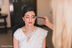 Beautiful Maharani's makeup. indian bride,getting ready,hair and makeup