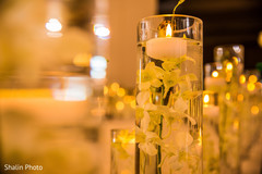 Flickering candles
