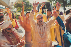Cheerful baraat celebration indian wedding baraat,baraat horse,indian groom fashion,dj and entertainment
