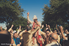 Indian groom being lifted up during baraat indian wedding baraat,baraat horse,indian groom fashion,dj and entertainment