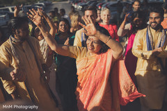 Indian wedding baraat guests dancing indian wedding baraat,baraat horse,dj and entertainment
