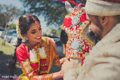 Adorable indian newlyweds petting horse indian wedding gallery,outdoor photography,indian bride and groom