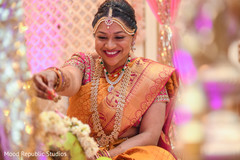 Gorgeous indian bride smiling capture Gorgeous indian bride smiling capture