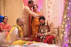 Indian groom's wedding ritual capture Indian groom's wedding ritual capture