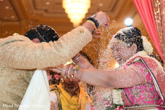 See this lovely indian couple at their wedding ceremony See this lovely indian couple at their wedding ceremony