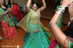 Gorgeous indian bride dancing pre- wedding celebrations,pre-wedding ceremony photography,indian bride fashion
